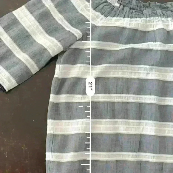 Westbound Gray & White Stipes (R12) - Picture 9 of 10